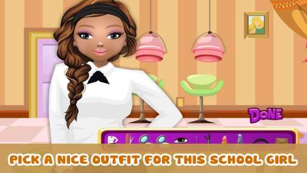 Schoolgirl Make up Games screenshot 5