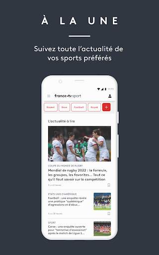 France tv sport: actu sportive screenshot 3