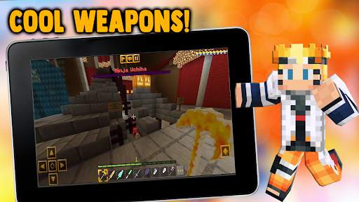 Naruto jedy mod Mobs for MCPE screenshot 3