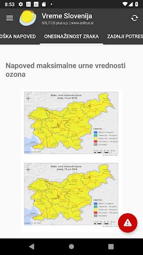 Vreme Slovenija screenshot 14