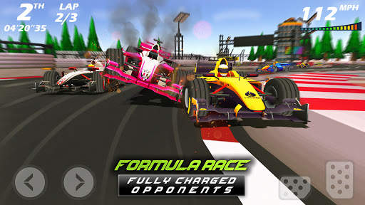 Grand Formula Car Racing : Top Car Games Simulator screenshot 2