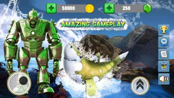 Robot Shark screenshot 1