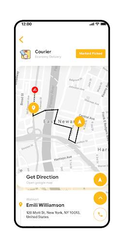 CourierOneDelivery - Template screenshot 2