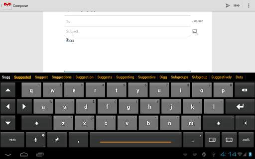 Thumb Keyboard screenshot 16