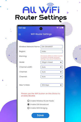 All WiFi Router Setting : Admin Setup screenshot 5