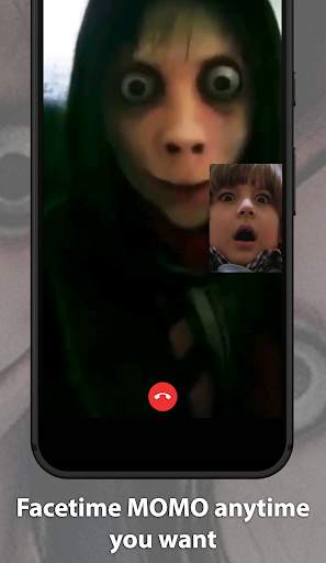 Creepy Momo Fake Chat And Video Call screenshot 4