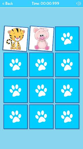 Funny Animals Memory Game screenshot 2