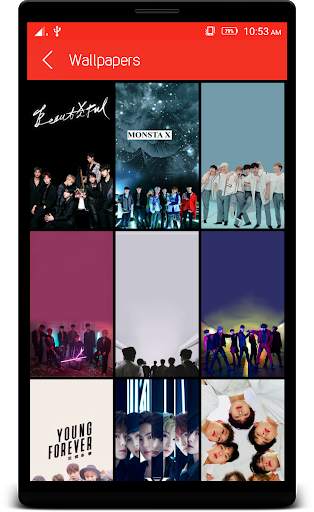 MONSTA X Lock Screen 3 تصوير الشاشة