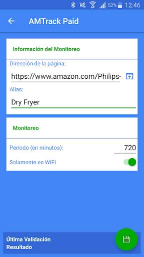 Amtrack - Monitoreo de Precios para Amazon GRATIS screenshot 1