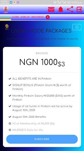 Pinkoin screenshot 3