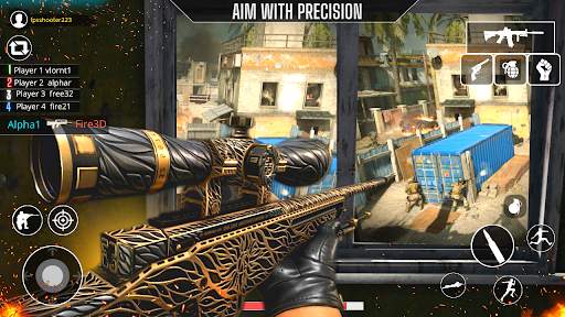 Squad Survival freefire Game Battleground Shooter screenshot 5