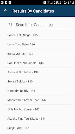 FEO Results App screenshot 3