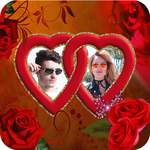 Love Heart Dual Photo Frame icon