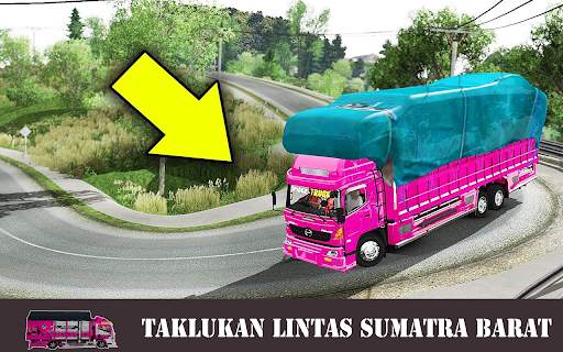 Truck Canter Simulator Indonesia 2021 - Anti Gosip screenshot 3