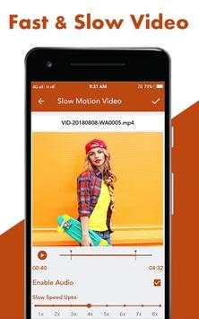 Fast : Slow Motion Video Maker screenshot 5