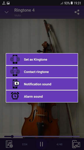 Violin - Ringtones & Wallpapers screenshot 4