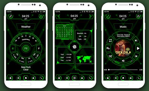 Hi-tech Unique Launcher screenshot 2
