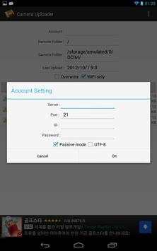 Camera Upload to FTP screenshot 6