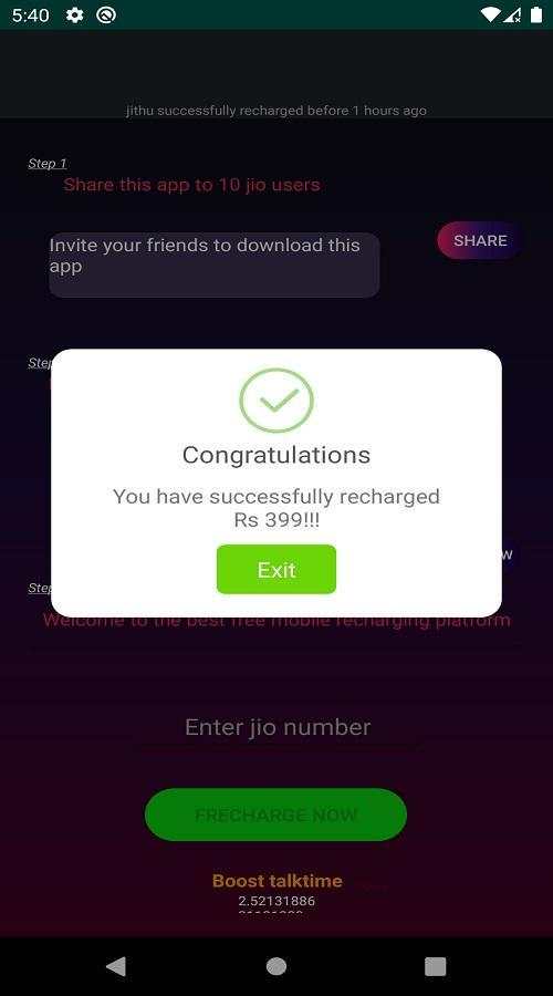 Jiyo earn-money: Free recharge & more screenshot 2