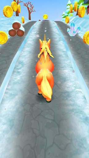 Unicorn Pony Runner:Pony Running Game 2021 screenshot 4