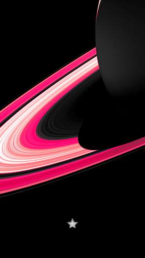 Space wallpapers: Saturn screenshot 6
