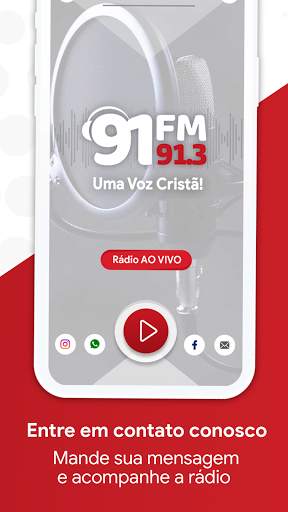 91 FM Curitiba - 91fmcuritiba.com.br screenshot 4