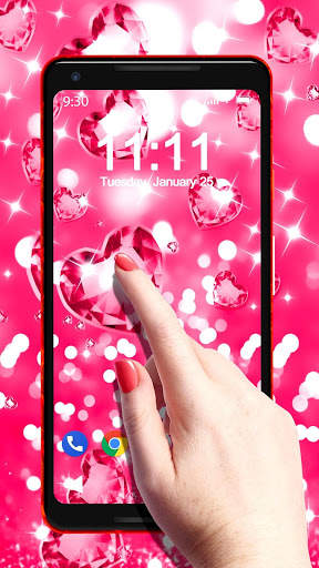 Bling Bling Diamond APUS Live Wallpaper screenshot 2