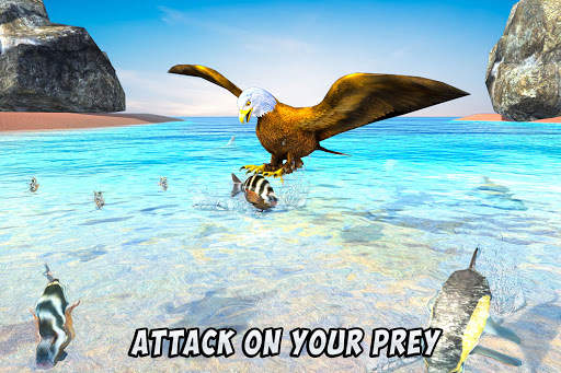 Eagle Simulator: Flying Bird Family Games screenshot 14
