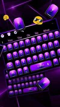 Purple Light Keyboard screenshot 2