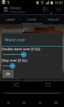 Sensor music player screenshot 5