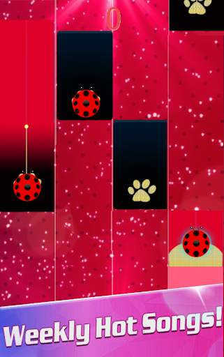 Piano Ladybug Noir screenshot 1