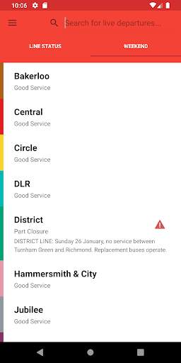 London Tube Live - London Underground Map & Status screenshot 4