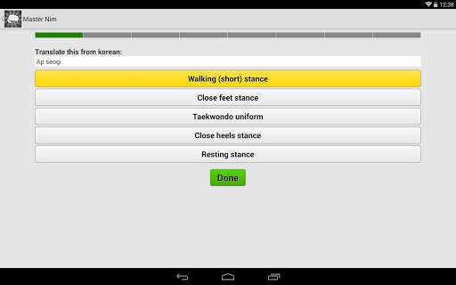 Master Nim: Taekwondo Trainer screenshot 9
