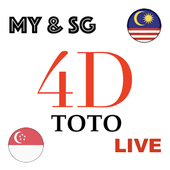 Toto 4D Live Results MY SG icon