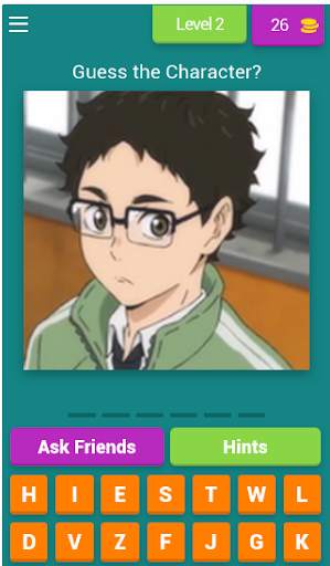 Haikyuu Quiz Game скриншот 3