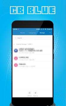 GB WhatsAap Blue Latest Version MOD screenshot 2