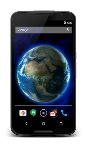 Earth Live Wallpaper screenshot 1