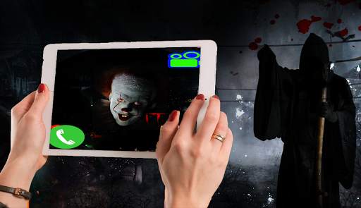 Call Pennywise fake video call screenshot 2