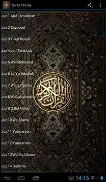 Quran 13 Line screenshot 4