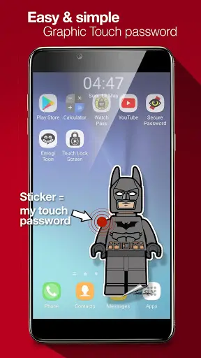 Sticker Lock - Lock and unlock with sticker touch screenshot 7