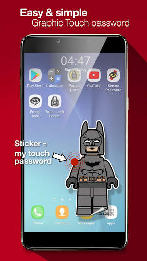 Sticker Lock - Lock and unlock with sticker touch screenshot 7