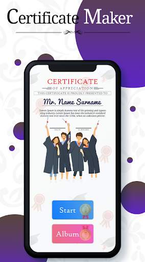 Certificate Maker & Creator screenshot 1
