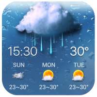 Виджет прогноза погоды on 9Apps
