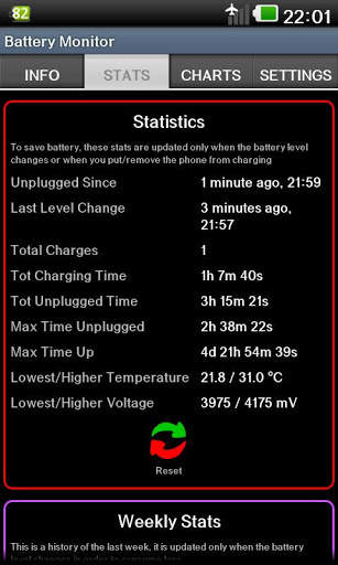 Battery Monitor Widget screenshot 5