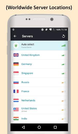 Turbosonic Super VPN - Free VPN Browser Shield screenshot 3