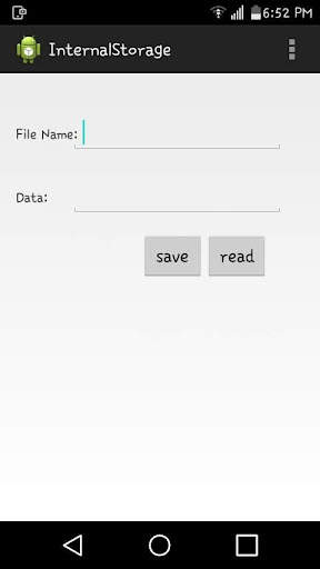 INTERNAL STORAGE screenshot 1