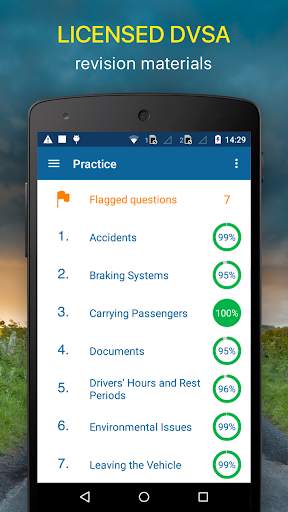 PCV Theory Test 2021 Free - Bus Driver Practice screenshot 1