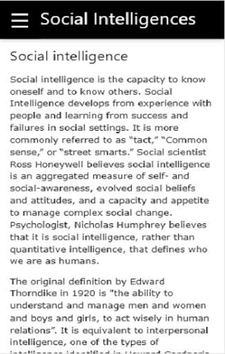 Social Intelligence screenshot 2
