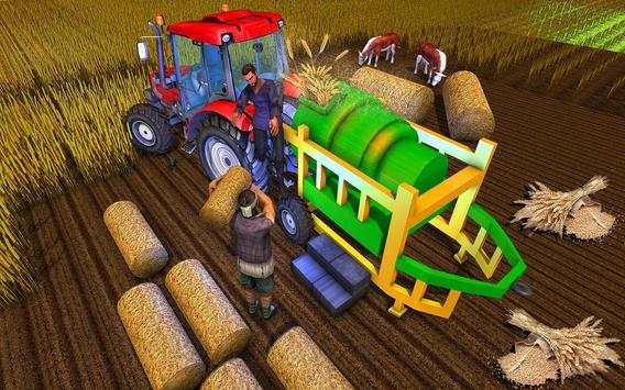 Heavy Duty Farm Tractor Driving: Thresher Machine screenshot 8