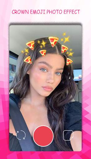 Crown Heart Emoji Photo Editor - Heart Filter screenshot 1